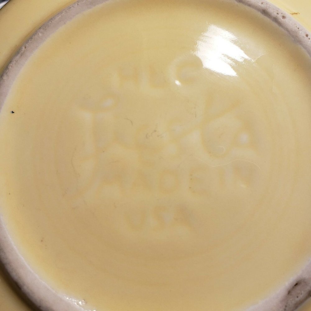 Homer Laughlin Small f Fiesta Ware Sunflower Yellow 7" Cereal Bowl Made in USA - Picture 4 of 7